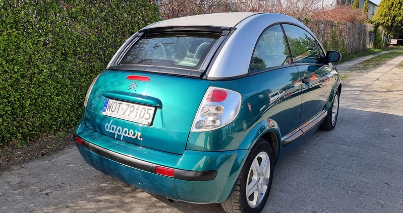 Citroen C3 Pluriel cena 6900 przebieg: 195000, rok produkcji 2003 z Warszawa małe 277